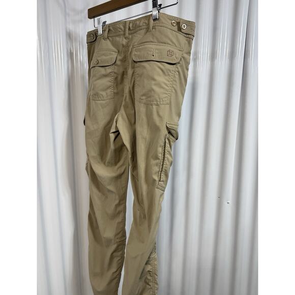 Clothing Arts P Cubed Cargo Pants Womens Size 8 Khaki Nylon Spandex Utility - Picture 4 of 6